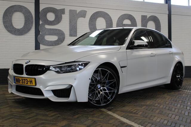 BMW M3 3-serie Competition DCTA | 451 PK | Carbon dak | 20'' breedset | Frozen Brilliant White | Harman/Kardon | Nederlandse auto | Head-up display | 360 camera | Memory stoelen | Bomvolle M3 |