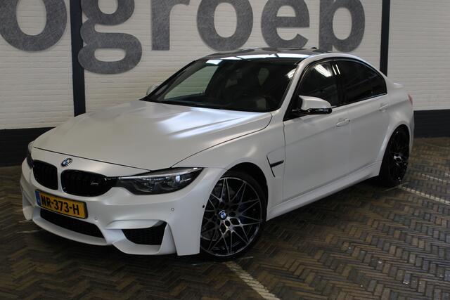 BMW M3 3-serie Competition DCTA | 451 PK | Carbon dak | 20'' breedset | Frozen Brilliant White | Harman/Kardon | Nederlandse auto | Head-up display | 360 camera | Memory stoelen | Bomvolle M3 |