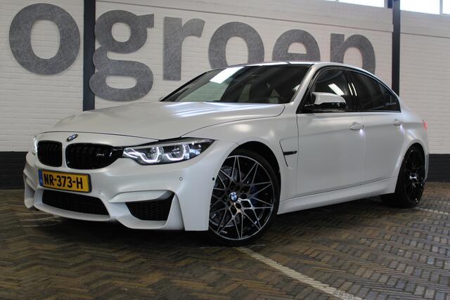 BMW M3 3-serie Competition DCTA | 451 PK | Carbon dak | 20'' breedset | Frozen Brilliant White | Harman/Kardon | Nederlandse auto | Head-up display | 360 camera | Memory stoelen | Bomvolle M3 |