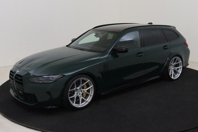 BMW M3 3-serie Touring xDrive Competition British Racing Green Custom Wheels 20/21 inch wheels + AST adjustable lowering