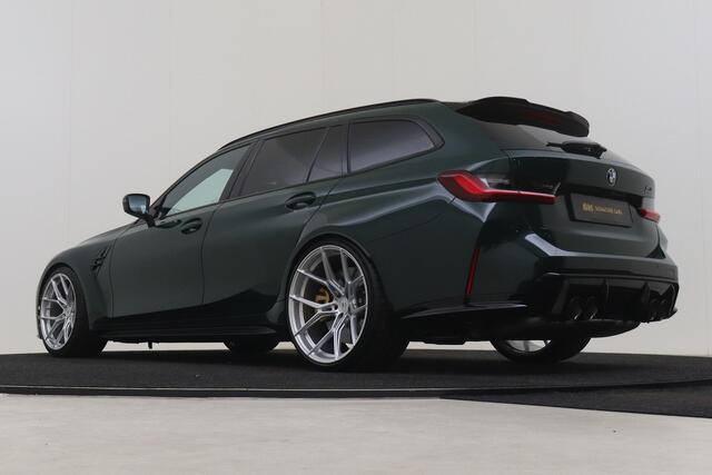 BMW M3 3-serie Touring xDrive Competition British Racing Green Custom Wheels 20/21 inch wheels + AST adjustable lowering