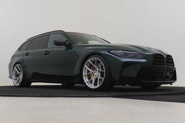 BMW M3 3-serie Touring xDrive Competition British Racing Green Custom Wheels 20/21 inch wheels + AST adjustable lowering