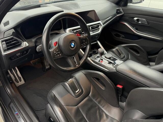 BMW M3 3-serie Competition | M-Race Track Pack | Carbon Kuipstoelen | Carbon Exterieur Pack | Keramische Remmen | CoPilot | Individual lak en leder