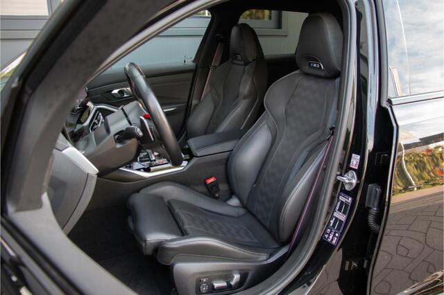 BMW M3 xDrive Competition 510PK | ACC | Driving Assistant Prof | Head Up | Innovation Package | Harman/kardon | Carbon | Lane & Side Assist | Laser | 19/20" | Memory | Camera | Ambiance Verlichting | M Laptimer | Sportuitlaat | N.P €156.707,- | Dealer O.H