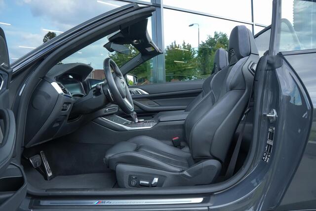 BMW M4 Competition Cabrio 510pk xDrive |M-sport|M-drivers package|M-adaptief onderstel|Harman&Kardon|nekverwarming|HUD|digital cockpit|Laser LED|memory|360 camera|Apple Carplay|