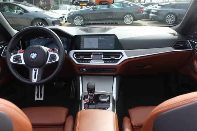 BMW M4 4-serie Cabrio xDrive Competition / Camera / Head-up / Carbon / Nekverwarming / H&K / Keyless / Stuurverwarming / ACC / DAB / Dodehoek / Windscherm
