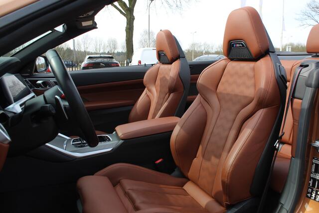 BMW M4 4-serie Cabrio xDrive Competition / Camera / Head-up / Carbon / Nekverwarming / H&K / Keyless / Stuurverwarming / ACC / DAB / Dodehoek / Windscherm