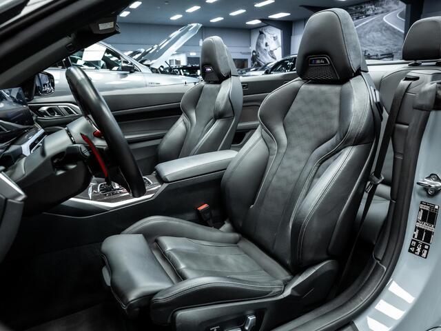 BMW M4 4-serie Cabrio xDrive Competition | Carbon Performance Pack | Yellow DRL'S | Brooklyn Grau | Stuurverwarming en nek verwarming |