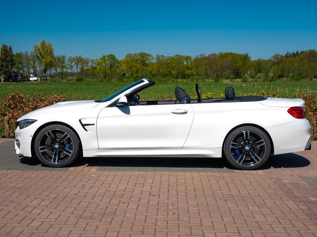 BMW M4 4-serie Cabrio | M-Performance uitlaat | H&K Surround | Adap M- onderstel | Hud Display | Nav Proff | 360 Cam | Lane Assist | Nekverwarming | Stuur- Stoelverw | BMW Onderhouden | 2 eig