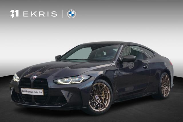 BMW M4 Competition M xDrive Coupé | Laserlicht | Leder | HUD | M Driver's Pack | Keramische remmen | Keyles go | DAB | Harman-kardon sound | Alu 19/20 inch