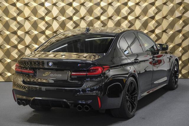 BMW M5 5-serie V8 600pk NLauto Keramisch Carbon dak Massage Rear-entertainment Bowers&Wilkins Stoelkoeling HELEMAAL VOL!!!
