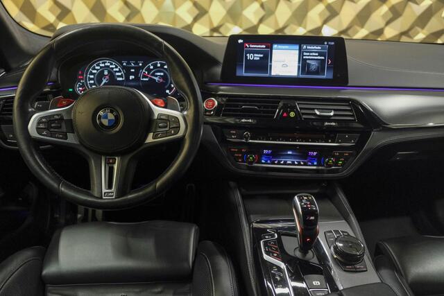 BMW M5 5-serie V8 600pk NLauto Keramisch Carbon dak Massage Rear-entertainment Bowers&Wilkins Stoelkoeling HELEMAAL VOL!!!