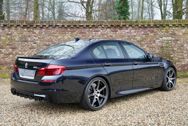 BMW M5 Competition F10 '1,016 kilometers' 1 of 200 1 out of 200, Very low mileage - 1.016 kilometers, Exclusive Sonderlackierung with Merino black leather and anthracite roof, Cutting-edge tech: Bang & Olufson sound - surround view, Ultimate luxury: adaptive sus