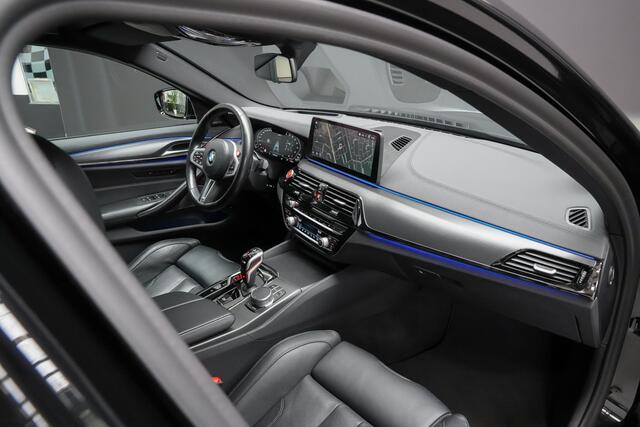 BMW M5 780pk Competition xDrive |keramisch|custom sportuitlaat|KW verlagingsveren|track pack|carbon dak|HUD|laser LED|Harman & Kardon|memory|massage|360 camera|Apple Carplay|blind spot|