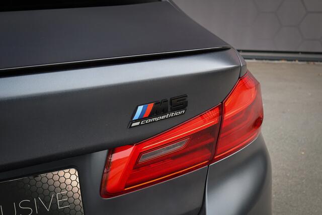 BMW M5 5-serie Competition | KERAMISCH | CS LOOK | STOELVERWARMING | ADAPTIVE CRUISE | BLUE EYE | HEAD UP | 360 CAMERA | HARMON & KARDON | ELEKTRISCHE ACHTERKLEP | SPORTSTOELEN |