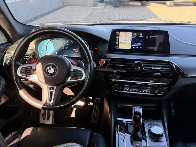 BMW M5 5-serie | B&W | Head-Up | Memory | Carbon | 360 | Rear Entertainment | ACC | Stoelverkoeling + Verwarming |