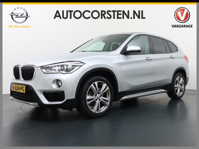 BMW X1 sDrive18i High Executive Sport line Trekhaak Stoelverwarming Navi Ecc Cruise control Pdc Led Licht pakket Privacy Glas Hifi luidsprekers Connected Bluetooth Trekgewicht 1.700kg