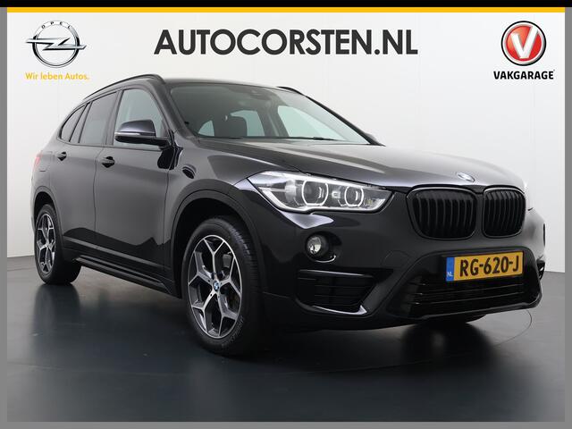BMW X1 sDrive18i 141PK Automaat Sportstoelen Trekhaak Navi Ecc Sport Line Executive Lmv Pdc Privacy Glas Led Bluetooth Regen-Lichtsensor 1.700KG Trekgewicht Origineel Nederlandse Auto