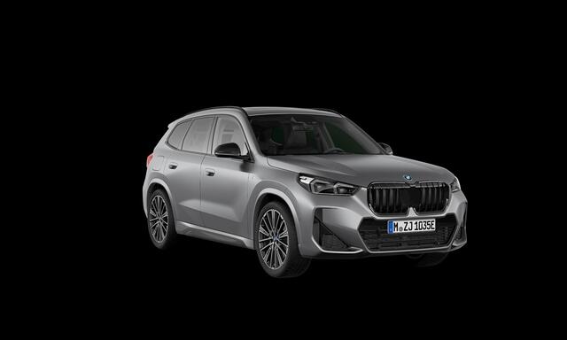 BMW X1 xDrive30e | M-Sport | Live Cockpit | Panorama | Leder/Alcantara | Memory | H&K | ACC | Trekhaak | 20"LM | Frozen Pure Grey