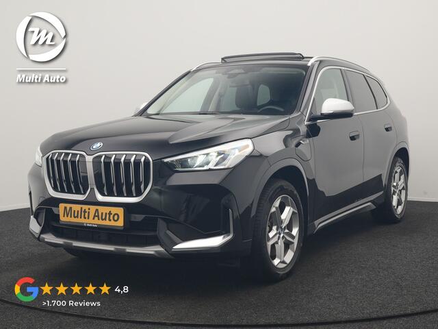 BMW X1 xDrive30e X Line PHEV 326pk Dealer O.H. | Trekhaak Af Fabriek | Panodak | Camera | Harman / Kardon | Lederen Voorstoelen Verwarmd | Sfeerverlichting | Apple Carplay | Navigatie | DAB | Cruise Control | Plug In Hybrid |