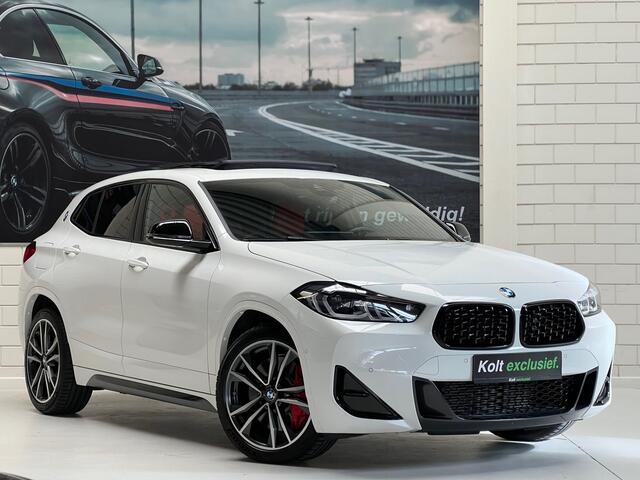 BMW X2 M35i High Executive Turbo 306 PK Automaat / Navigatie / Panoramadak / Leder Sport Int / Memory Seats / 19" M-Sport Velg / Park Assist / 29000 KM / NP ¤ 81000,-