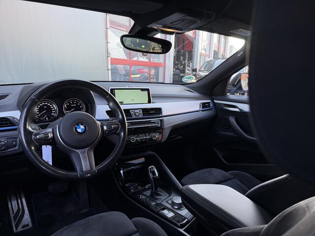 BMW X2 BWJ 2018 sDrive 20i 250PK M High Executive AUTOMAAT | FULL LED | ELEKTR. STOELEN | STOELVERW. | DAB + | CAMERA | KEY LESS | ELEKTR. ACHTERKLEP | HEAD-UP DISPLAY | NAVI | CLIMA | CRUISE | LMV | PDC