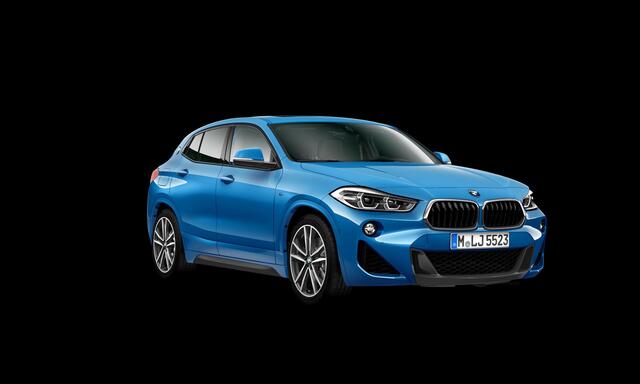 BMW X2 2.0i xDrive | M-Sport | Navigatie | Panorama | Leder | Memory | PDC | 19"LM | NL Auto | Misano Blau