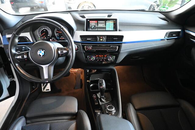 BMW X2 sDrive18i High Executive M-Sport Automaat Led Clima Cruise Leder Navigatie Stoelverwarming 100% Onderhouden! Inruil Mogelijk!