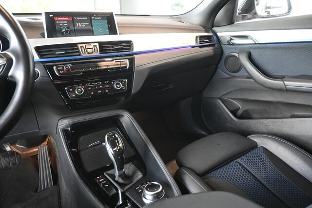 BMW X2 sDrive18i High Executive M-Sport Automaat Led Clima Cruise Leder Navigatie Stoelverwarming 100% Onderhouden! Inruil Mogelijk!