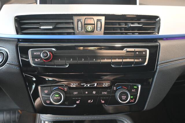 BMW X2 sDrive18i High Executive M-Sport Automaat Led Clima Cruise Leder Navigatie Stoelverwarming 100% Onderhouden! Inruil Mogelijk!