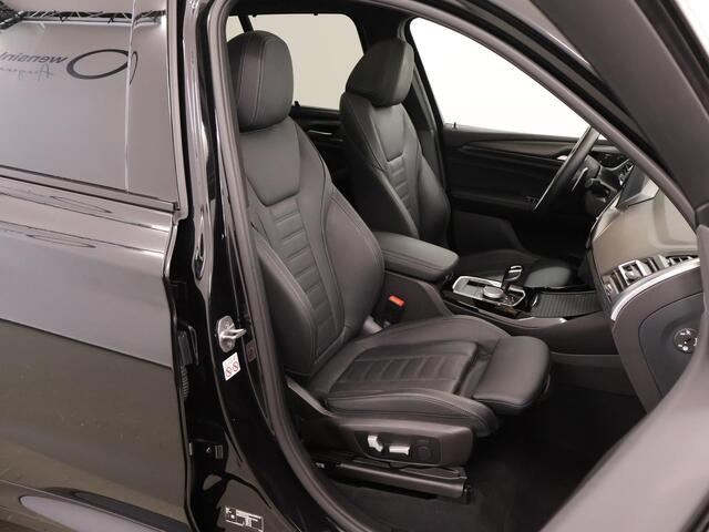 BMW X3 xDrive30e High Executive M-Sport | Panoramadak | FaceLift | Sportstoelen | ShadowLine | Harman/Kardon | HUD | Camera | Apple CarPlay | Stoelverw. | Ele. verstelbare stoelen + Geheugen |
