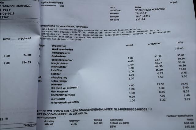 BMW X3 xDrive20i Centennial Ex. | Trekhaak |