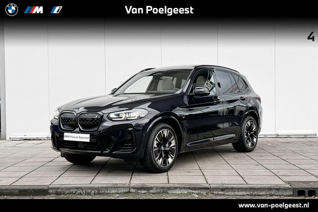 BMW X3 iX3 High Executive M-Sport Comfort Acces / Geluids isolerende Ramen / Getinte Ramen / Shadow Line Koplampen / Binnen & Buitenspiegel Automatisch Dimmend / Parking Plus / Head Up Display / Harman Kardon