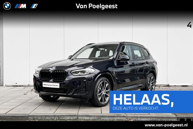 BMW X3 xDrive30e High Executive M-Sport Comfort Acces / Glazen Schuifdak / Dimmende Binnen & Buitenspiegel / Led Koplampen / Hifi / Active Protection / Stoelverwarming / Galvanische Bedienings Elementen