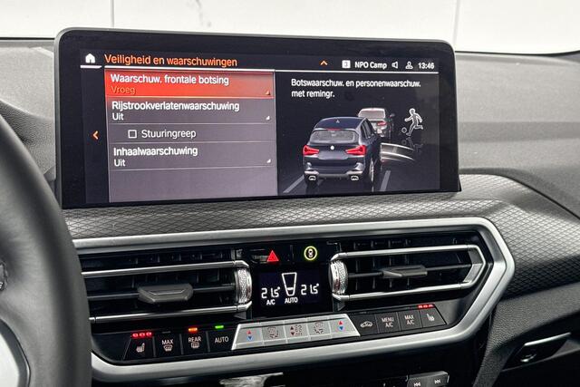 BMW X3 xDrive30e High Executive M-Sport Comfort Acces / Glazen Schuifdak / Dimmende Binnen & Buitenspiegel / Led Koplampen / Hifi / Active Protection / Stoelverwarming / Galvanische Bedienings Elementen