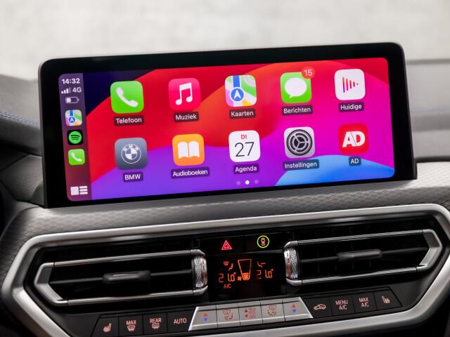 BMW X3 xDrive30e M Sport 293Pk Automaat (FACELIFT, FULL OPTION, PANORAMADAK, M PAKKET, LASER KOPLAMPEN, MEMORY SEATS, 360 CAMERA, HEAD-UP DISPLAY, LEDER, STUUR/STOELVERWARMING, SFEERVERLICHTING, APPLE CARPLAY, NIEUWS