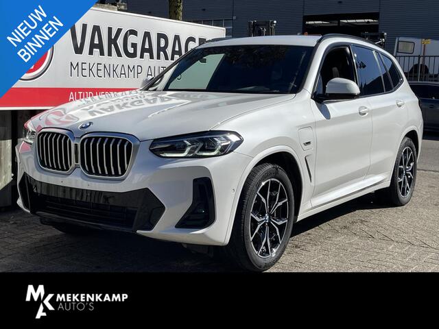 BMW X3 xDrive30e High Executive M Sport 19"/Leder/Stoelverwarming v+a/360 camera/Dodehoek/Head-up/Adaptief LED/Apple Carplay & Android Auto