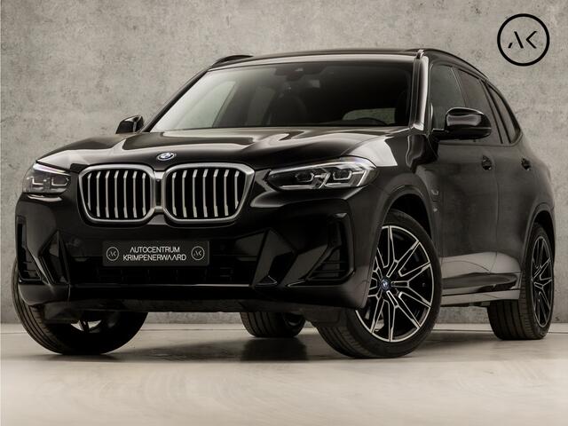 BMW X3 xDrive30e High Executive 293Pk Automaat (PANORAMADAK, M PAKKET, APPLE CARPLAY, GROOT NAVI, CAMERA, LEDEREN SPORTSTOELEN, GETINT GLAS, SFEERVERLICHTING, DAB+, NIEUWSTAAT)