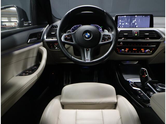 BMW X3 xDrive30e eDrive M Sport [DIGITAL DASH, APPLE CARPLAY, STUUR EN STOELVEWRARMING, CAMERA, FLIPPERS, VOL LEDER, ELEK.. ACHTERKLEP, AIRCO ACHTER MET USB C, NAVIGATIE, NIEUWSTAAT]