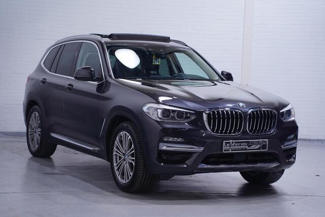 BMW X3 xDrive30i Luxury Line Aut. Panodak, Headup, Leder Zwart, 360 Graden Camera, Navi, Adapt. Cruise
