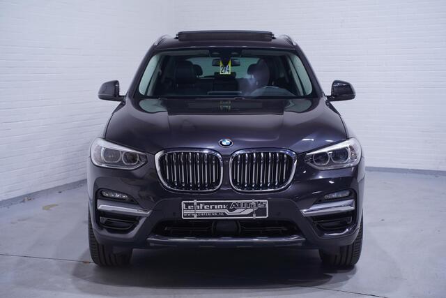 BMW X3 xDrive30i Luxury Line Aut. Panodak, Headup, Leder Zwart, 360 Graden Camera, Navi, Adapt. Cruise
