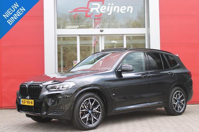 BMW X3 xDrive30e 293PK HIGH EXECUTIVE M-SPORT | PANORAMISCH SCHUIF/KANTEL DAK | ELEKTRISCH WEGKLAPBARE TREKHAAK | HEAD UP DISPLAY | VOLLEDIG LEDEREN BEKLDING | BMW ADAPTIEVE LED KOPLAMPEN | ELEKTRISCH BEDIENBARE VOORSTOELEN MET GEHEUGENFUNCTIE | STOEL VERWARMING
