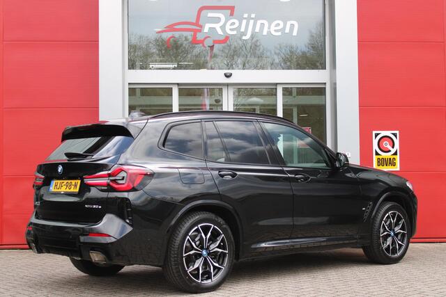 BMW X3 xDrive30e 293PK HIGH EXECUTIVE M-SPORT | PANORAMISCH SCHUIF/KANTEL DAK | ELEKTRISCH WEGKLAPBARE TREKHAAK | HEAD UP DISPLAY | VOLLEDIG LEDEREN BEKLDING | BMW ADAPTIEVE LED KOPLAMPEN | ELEKTRISCH BEDIENBARE VOORSTOELEN MET GEHEUGENFUNCTIE | STOEL VERWARMING
