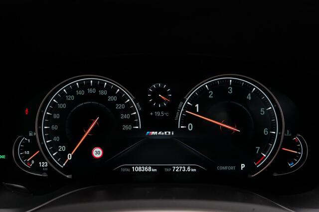 BMW X3 M40i xDrive High Executive |panoramadak|HUD|Harman&Kardon|Apple Carplay|360 camera|memory|adaptive cruise control|stoelverwarming|blindspot|19"|
