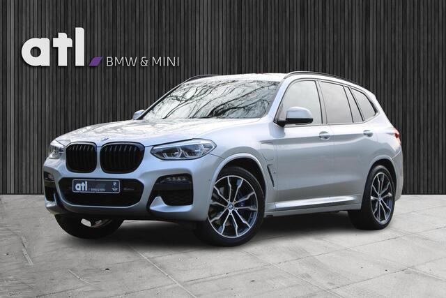 BMW X3 xDrive30e M-sport pakket, 20", Panoramadak, Head-up, Hifi, Elektrische Trekhaak, Stoelverwarming, Grootlichtassistent, DAB, Shadowline, BMW Live Cockpit Professional, etc