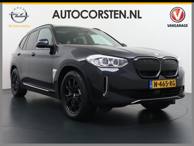 BMW X3 iX3 Executive 80kWhPanoramadak Leer+Verwarmd+Memory Adaptieve LEDApple Carplay Android Auto Trekhaak Pdc Camera DAB Live Cockpit Pro Lmv Elek.Achterklep Regen-Lichtsensor Achteruitrij-assistent 1e Eigenaar Origineel Nederlands Nieuwprijs ¤68.172,-