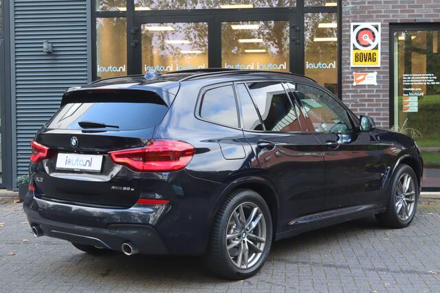 BMW X3 xDrive30e M-Sport Shadow Pano/Camera/Leder/Keyless/Sfeer/App-Connect/LED+/19"/Trekhaak wegkl.