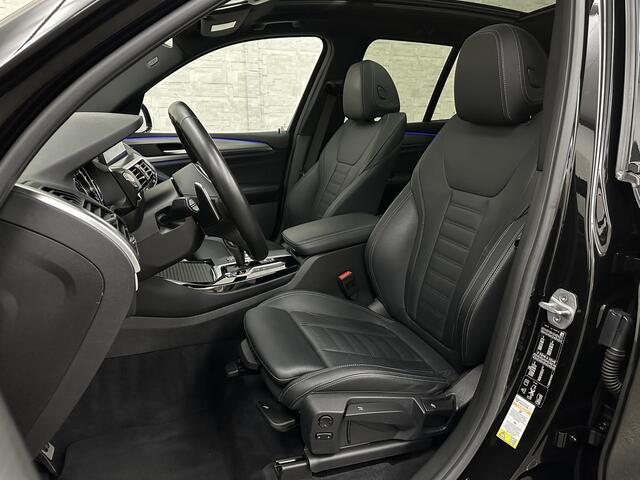 BMW X3 xDrive30i M-Sport | Panorama | ACC | Leder | Head-Up | Keyless-Entry | Trekhaak | Driving-Assist Pro | 4-Zone Clima | LED | Stoelverwarming V+A | Sfeerverlichting | Sportstoelen | Dealer Onderhouden | Getint Glas | Rijklaar incl. BOVAG Garantie |