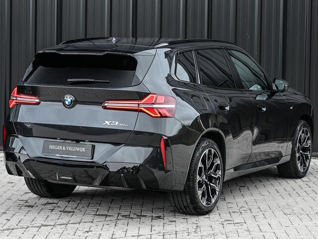 BMW X3 30e xDrive M-SPORT PRO | COMFORT ACCESS | HEAD-UP | ACTIVE CRUISE | LEDER | STOELVERWARMING | STUURWIEL VERWARMING | MEMORY SEATS | AMBIANCE INTERIEUR | ADAPTIVE LED | EL. TREKHAAK