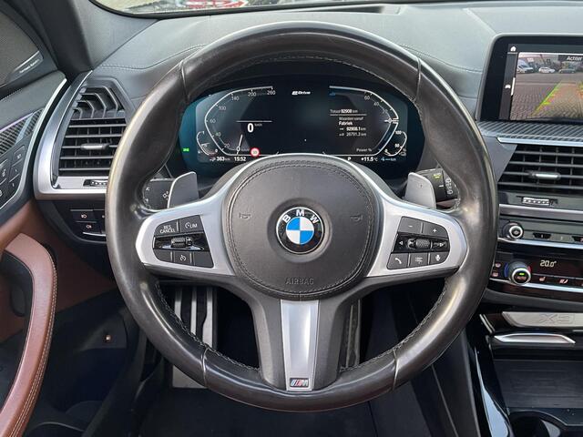BMW X3 xDrive30e High Executive 19"/Leder + memory/Panoramadak/Harman Kardon/Trekhaak/Sport Steering/Stoelverwarming/Sfeerverlichting/360 Camera/Apple Carplay & Android Auto
